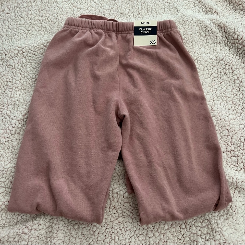 NWT Aeropostale Rose Cinched Sweatpants - Picture 7 of 9